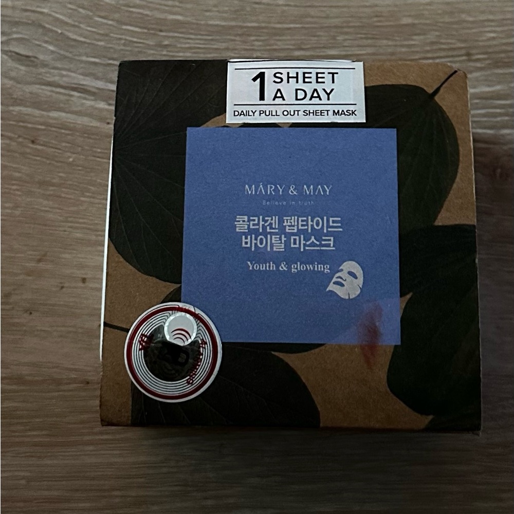 Mary & May Collagen Sheet Mask New